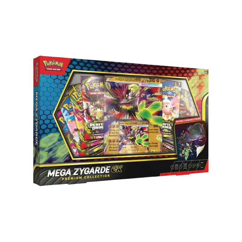 Pokemon TCG: Mega Zygarde Ex Premium Collection English
